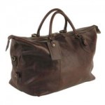 Barbour Leather travel bag