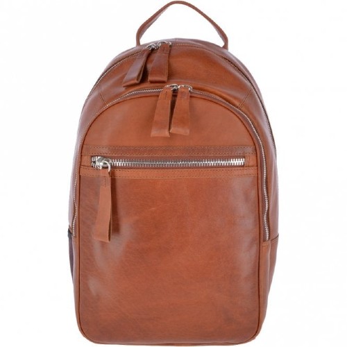 Ashwood Leather Backpack laptop Bag in Oily Hunter leather